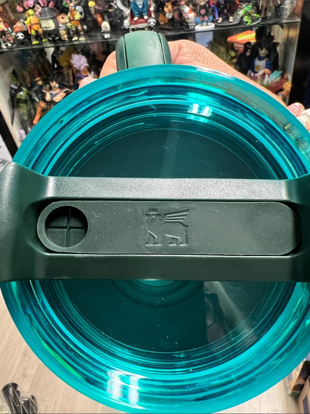 Insulated Travel Mug - Green/Beige 40 oz. - Picture 5 of 6